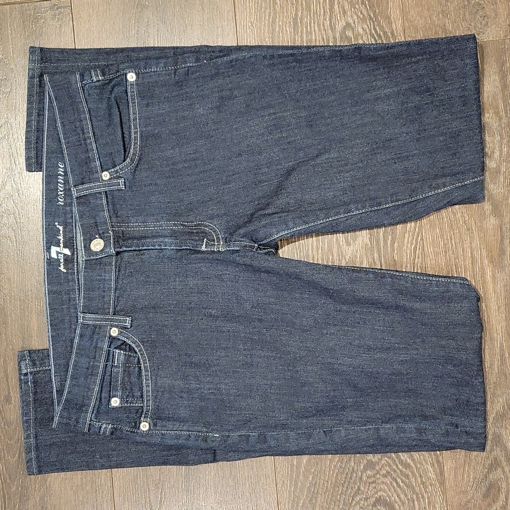 7 For All Mankind Roxanne Skinny Jeans - Dark Indigo